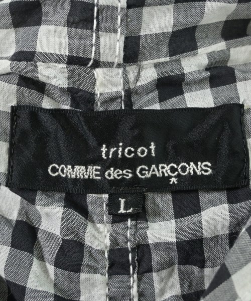 tricot COMME des GARCONS（トリココムデギャルソン）カジュアルジャケット 黒 サイズ:L レディース/2200659053138