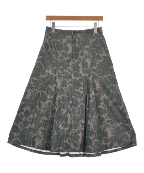 tricot COMME des GARCONS(トリココムデギャルソン)ロング・マキシ丈スカート 茶 サイズ:M/2200646772066