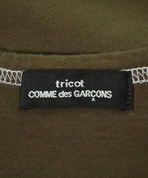tricot COMME des GARCONS（トリココムデギャルソン）Tシャツ・カットソー カーキ サイズ:-(L位) レディース/2200646888187