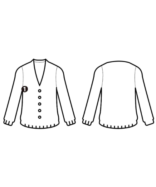 tricot COMME des GARCONS（トリココムデギャルソン）カーディガン 黒 サイズ:F レディース/2200660834047