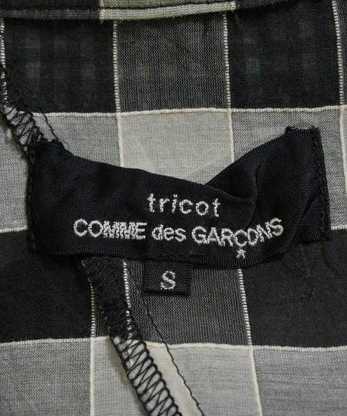 tricot COMME des GARCONS（トリココムデギャルソン）カジュアルシャツ 黒 サイズ:S レディース/2200652961300