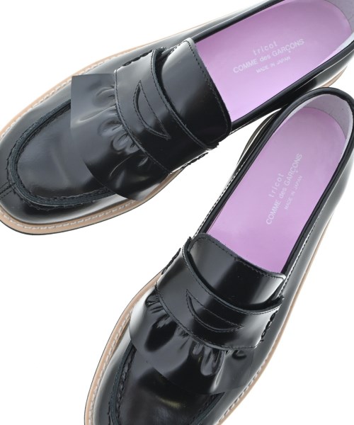 tricot COMME des GARCONS（トリココムデギャルソン）ドレスシューズ/ローファー 黒 サイズ:22cm レディース/2200652961577
