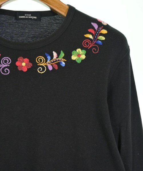 tricot COMME des GARCONS（トリココムデギャルソン）Tシャツ・カットソー 黒 サイズ:-(M位) レディース/2200710415035