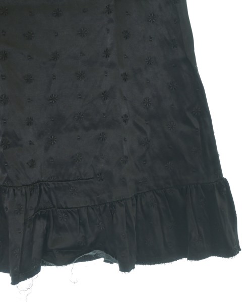 tricot COMME des GARCONS（トリココムデギャルソン）ひざ丈スカート 黒 サイズ:S レディース/2200710415196