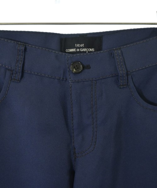 tricot COMME des GARCONS（トリココムデギャルソン）クロップドパンツ 紺 サイズ:S レディース/2200709971047