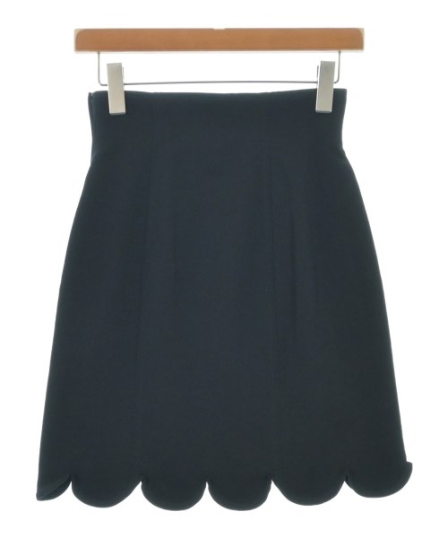 tricot COMME des GARCONS（トリココムデギャルソン）ひざ丈スカート 黒 サイズ:S レディース/2200702698095