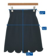 tricot COMME des GARCONS（トリココムデギャルソン）ひざ丈スカート 黒 サイズ:S レディース/2200702698095