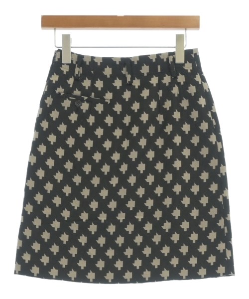 tricot COMME des GARCONS（トリココムデギャルソン）ひざ丈スカート 黒 サイズ:S レディース/2200702698149