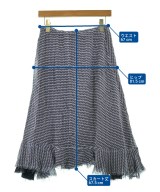 tricot COMME des GARCONS（トリココムデギャルソン）ロング・マキシ丈スカート 紺 サイズ:M レディース/2200711810020