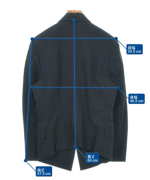 tricot COMME des GARCONS（トリココムデギャルソン）テーラードジャケット 黒 サイズ:S レディース/2200711815056