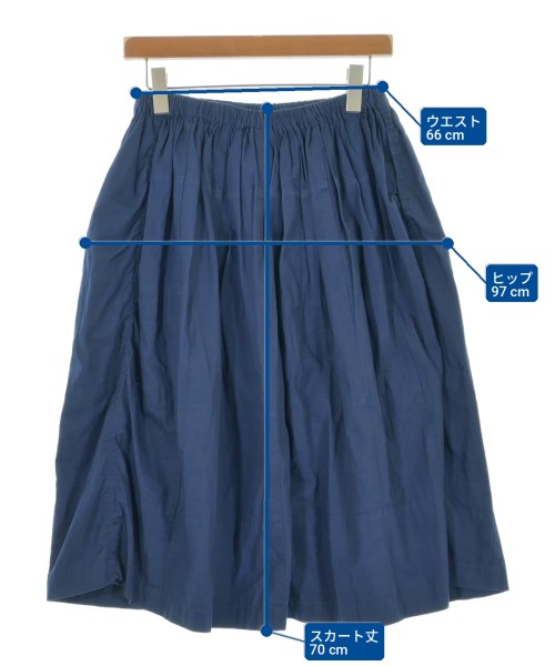 tricot COMME des GARCONS（トリココムデギャルソン）ひざ丈スカート 青 サイズ:-(M位) レディース/2200712107013