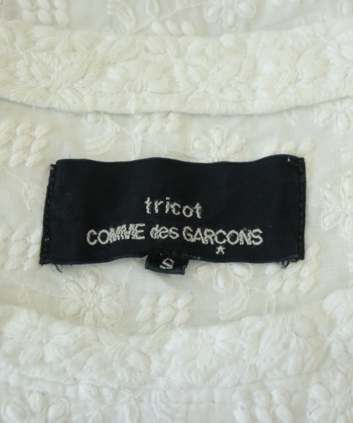 tricot COMME des GARCONS（トリココムデギャルソン）カジュアルシャツ 白 サイズ:S レディース/2200712902052