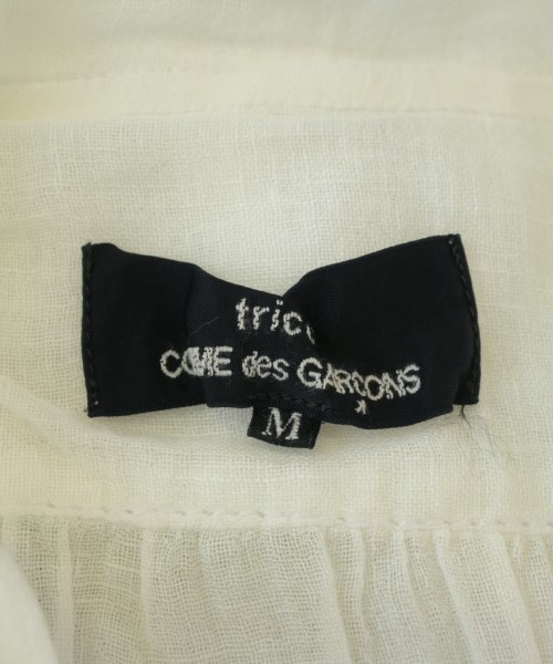 tricot COMME des GARCONS（トリココムデギャルソン）カジュアルシャツ 白 サイズ:M レディース/2200712902069
