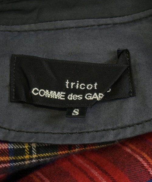 tricot COMME des GARCONS（トリココムデギャルソン）ステンカラーコート 紺 サイズ:S レディース/2200715439012