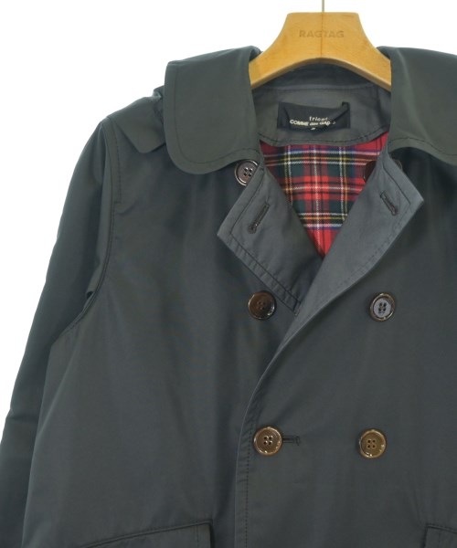 tricot COMME des GARCONS（トリココムデギャルソン）ステンカラーコート 紺 サイズ:S レディース/2200715439012