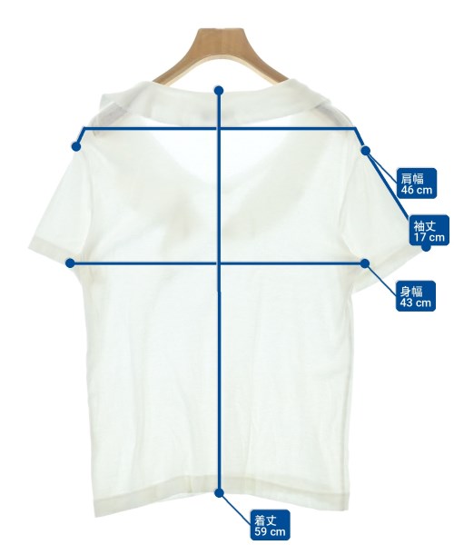 tricot COMME des GARCONS（トリココムデギャルソン）Tシャツ・カットソー 白 サイズ:-(M位) レディース/2200715600061