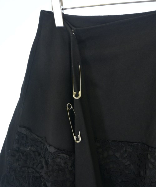 tricot COMME des GARCONS（トリココムデギャルソン）ひざ丈スカート 黒 サイズ:M レディース/2200716119029