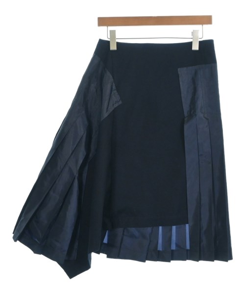 tricot COMME des GARCONS（トリココムデギャルソン）ひざ丈スカート 紺 サイズ:M レディース/2200713723090