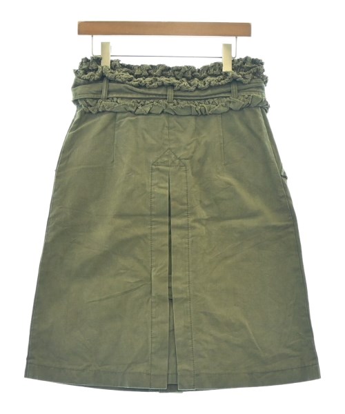 tricot COMME des GARCONS（トリココムデギャルソン）ひざ丈スカート カーキ サイズ:M レディース/2200716417033
