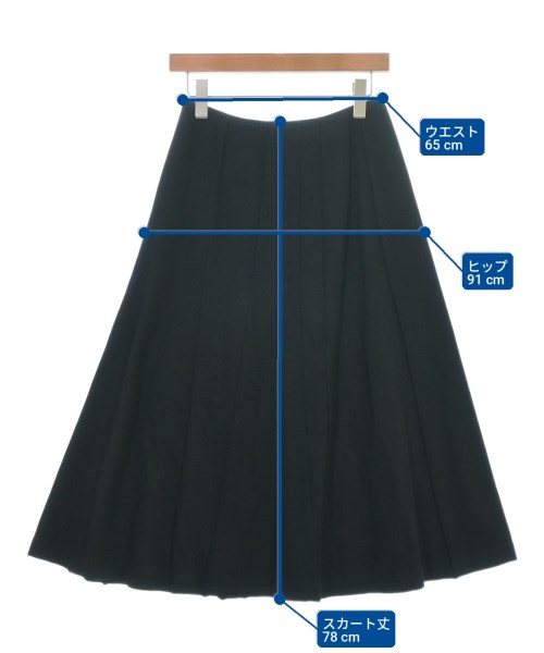 tricot COMME des GARCONS（トリココムデギャルソン）ロング・マキシ丈スカート 黒 サイズ:S レディース/2200716417040