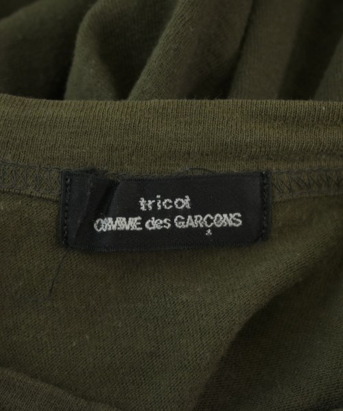 tricot COMME des GARCONS（トリココムデギャルソン）Tシャツ・カットソー カーキ サイズ:-(M位) レディース/2200717161027