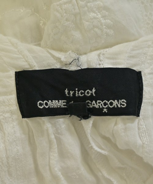 tricot COMME des GARCONS（トリココムデギャルソン）ワンピース 白 サイズ:M レディース/2200714663074