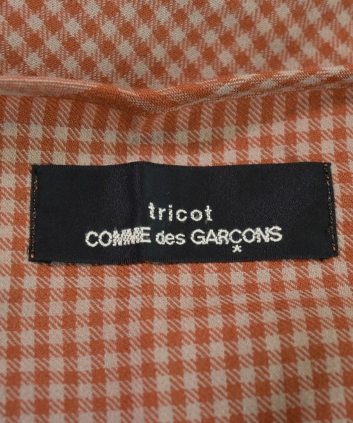 tricot COMME des GARCONS（トリココムデギャルソン）ワンピース オレンジ サイズ:F レディース/2200717316120