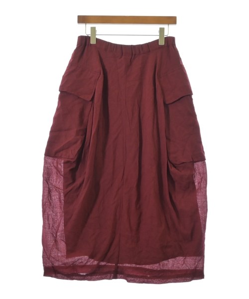 tricot COMME des GARCONS（トリココムデギャルソン）ロング・マキシ丈スカート 赤 サイズ:M レディース/2200717626038