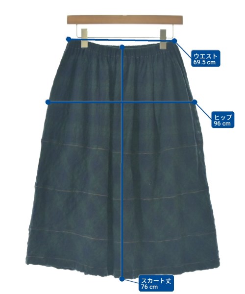 tricot COMME des GARCONS（トリココムデギャルソン）ロング・マキシ丈スカート 緑 サイズ:-(S位) レディース/2200717750061