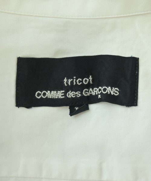 tricot COMME des GARCONS（トリココムデギャルソン）カジュアルシャツ 白 サイズ:L レディース/2200718154011