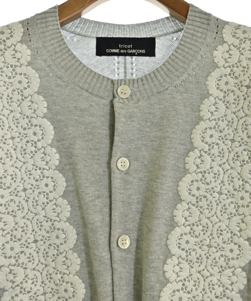 tricot COMME des GARCONS（トリココムデギャルソン）カーディガン グレー サイズ:F レディース/2200714809021