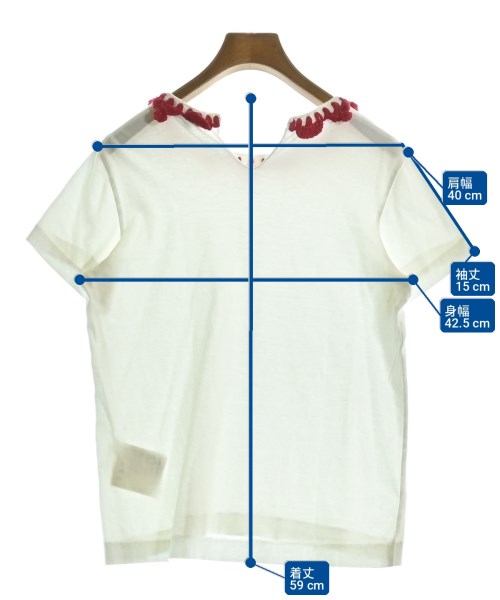 tricot COMME des GARCONS（トリココムデギャルソン）Tシャツ・カットソー 白 サイズ:S レディース/2200714809038