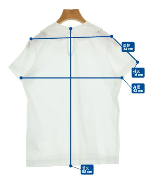 tricot COMME des GARCONS（トリココムデギャルソン）Tシャツ・カットソー 白 サイズ:S レディース/2200715139042