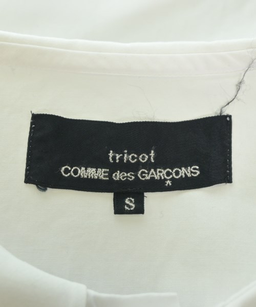 tricot COMME des GARCONS（トリココムデギャルソン）カジュアルシャツ 白 サイズ:S レディース/2200715139066