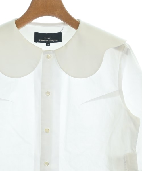 tricot COMME des GARCONS（トリココムデギャルソン）カジュアルシャツ 白 サイズ:S レディース/2200715139066