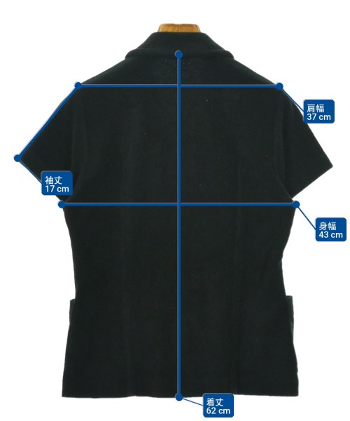 tricot COMME des GARCONS（トリココムデギャルソン）カジュアルジャケット 黒 サイズ:-(M位) レディース/2200718504151