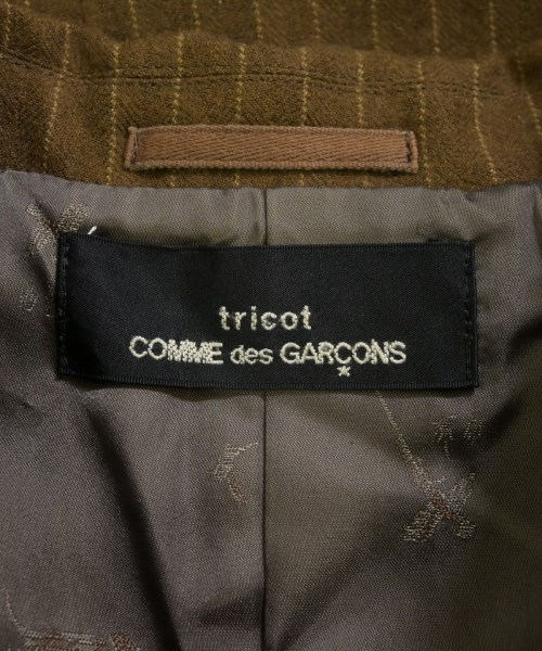 tricot COMME des GARCONS（トリココムデギャルソン）テーラードジャケット 茶 サイズ:-(M位) レディース/2200715310045