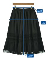 tricot COMME des GARCONS（トリココムデギャルソン）ロング・マキシ丈スカート 黒 サイズ:-(S位) レディース/2200718781026