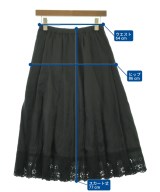 tricot COMME des GARCONS（トリココムデギャルソン）ロング・マキシ丈スカート 黒 サイズ:OME レディース/2200714318103