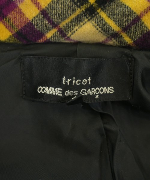 tricot COMME des GARCONS（トリココムデギャルソン）ダウンジャケット/ダウンベスト 黄 サイズ:S レディース/2200644676014