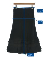 tricot COMME des GARCONS（トリココムデギャルソン）ロング・マキシ丈スカート 黒 サイズ:-(S位) レディース/2200645591019