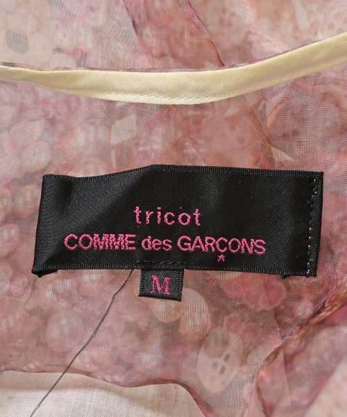tricot COMME des GARCONS（トリココムデギャルソン）ワンピース ピンク サイズ:M レディース/2200642227157