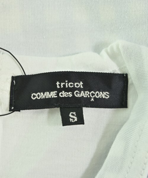 tricot COMME des GARCONS（トリココムデギャルソン）Tシャツ・カットソー 白 サイズ:S レディース/2200645954050