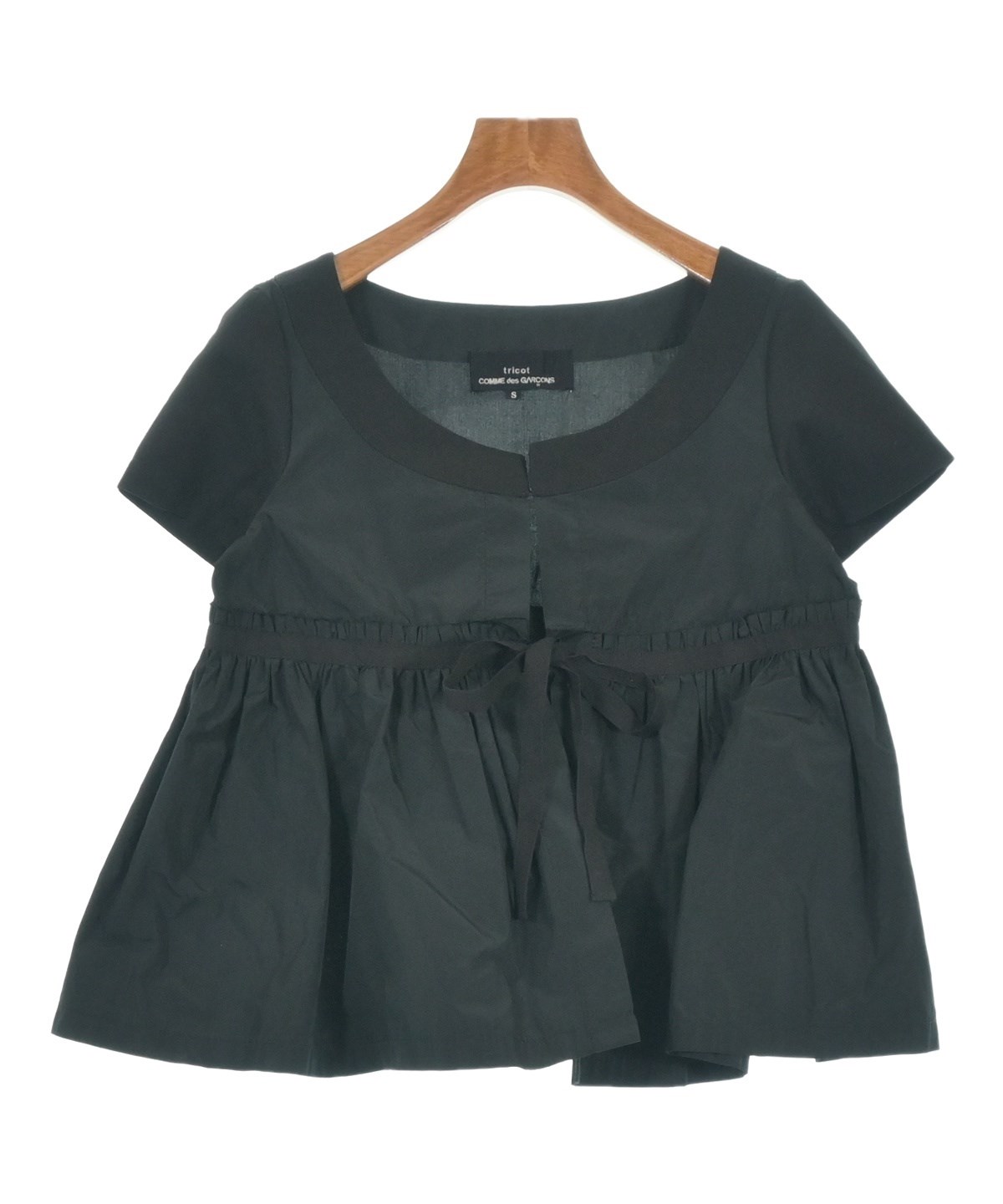 トリコ コムデギャルソン ブラウス　黒 tricot COMME des GARCONS（トリココムデギャルソン）ブラウス 緑