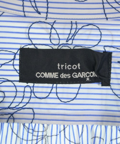 tricot COMME des GARCONS（トリココムデギャルソン）ブラウス 青 サイズ:F レディース/2200636357082