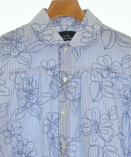 tricot COMME des GARCONS（トリココムデギャルソン）ブラウス 青 サイズ:F レディース/2200636357082