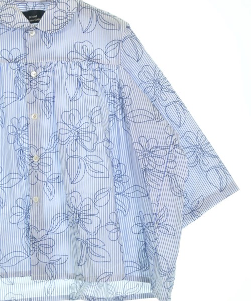 tricot COMME des GARCONS（トリココムデギャルソン）ブラウス 青 サイズ:F レディース/2200636357082