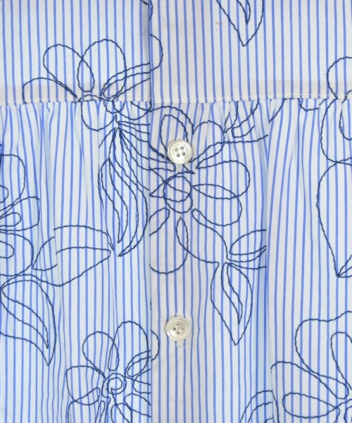 tricot COMME des GARCONS（トリココムデギャルソン）ブラウス 青 サイズ:F レディース/2200636357082