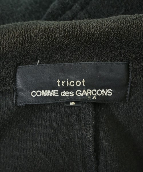 tricot COMME des GARCONS（トリココムデギャルソン）テーラードジャケット 黒 サイズ:S レディース/2200646543024