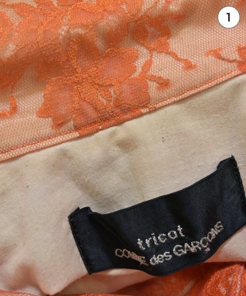 tricot COMME des GARCONS（トリココムデギャルソン）カジュアルシャツ オレンジ サイズ:-(M位) レディース/2200646543048